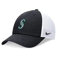 Casquette ajustable Nike Navy Seattle Mariners Club Trucker pour homme