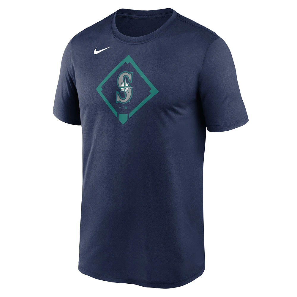 T-shirt Nike bleu marine Seattle Mariners Icon Legend Performance pour homme
