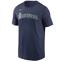 Men's Nike Navy Seattle Mariners Jackie Robinson Day Team 42 T-Shirt