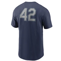 Men's Nike Navy Seattle Mariners Jackie Robinson Day Team 42 T-Shirt