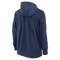 Men's Nike Navy Seattle Mariners Knockout Script Full-Zip Hoodie