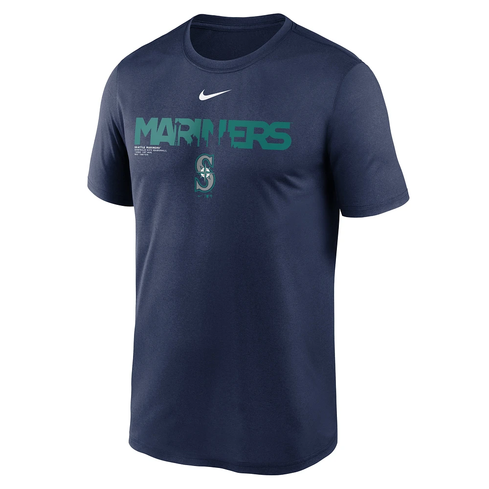 Men's Nike Navy Seattle Mariners My Town Legend T-Shirt