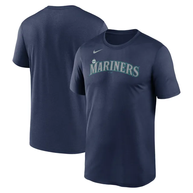 Men's Homage Gray Seattle Mariners Diamond Tri-Blend T-Shirt Size: Medium