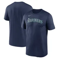 T-shirt Nike Seattle Mariners New Legend Wordmark pour homme - Bleu marine