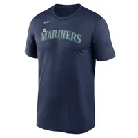 Men's Nike Navy Seattle Mariners New Legend Wordmark T-Shirt