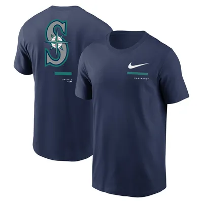 Seattle Mariners Nike Over the Shoulder T-Shirt - Navy