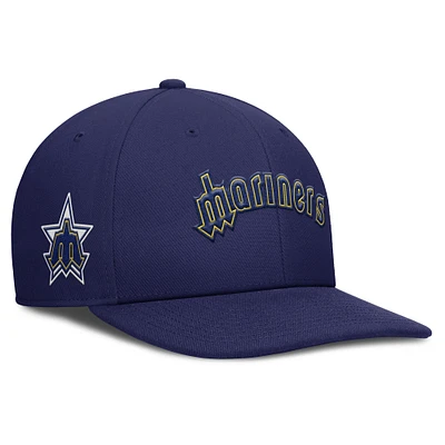 Men's Nike Navy Seattle Mariners Pro Performance Snapback Hat