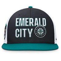 Casquette Snapback Nike bleu marine Seattle Mariners Pro Trucker pour homme