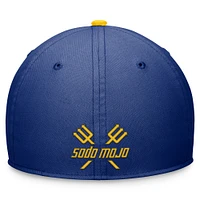 Men's Nike Royal/Gold Seattle Mariners 2024 City Connect Swoosh Flex Hat