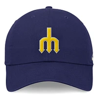 Casquette ajustable Nike Royal Seattle Mariners Rewind Cooperstown Collection Club pour homme