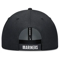 Men's Nike White/Navy Seattle Mariners Club Performance Adjustable Hat