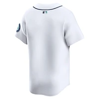 Maillot Nike blanc à domicile des Seattle Mariners pour homme