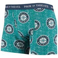 Pair Of Thieves Men's Super Fit Boxer Briefs 2pk - Green/gray S