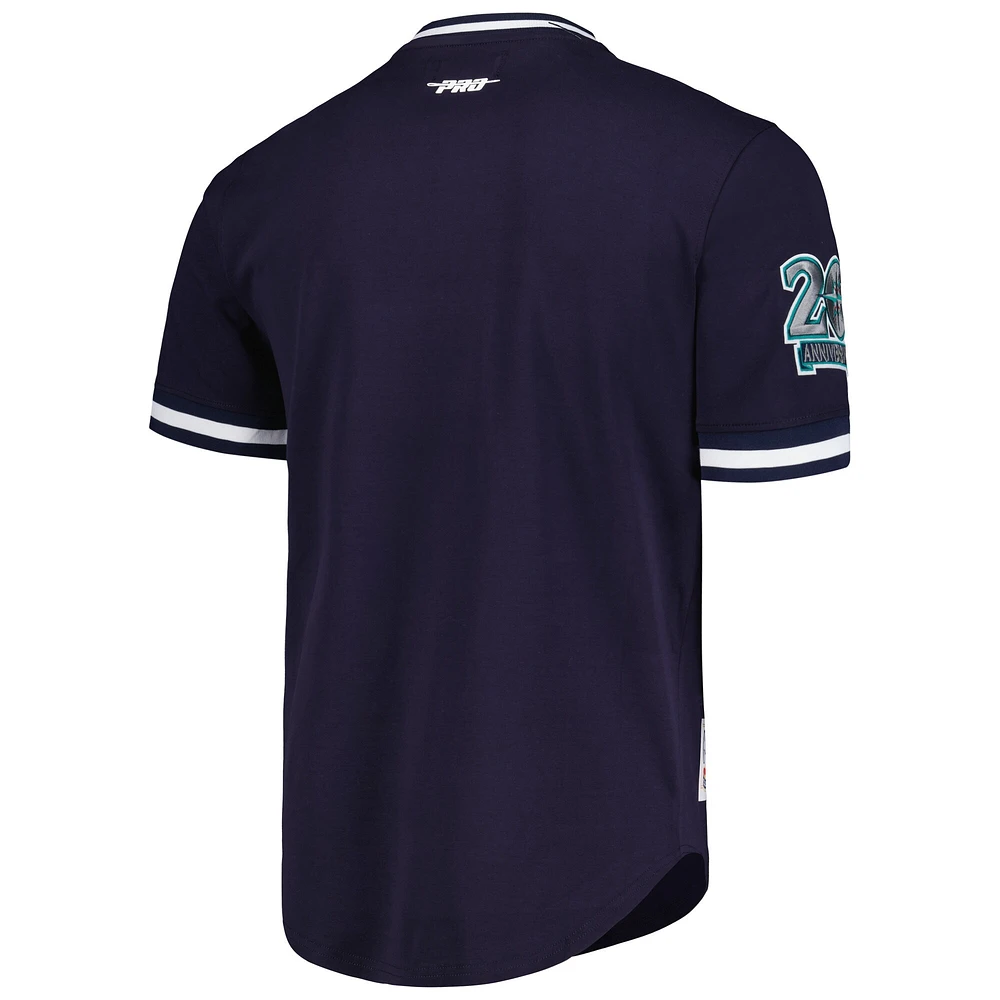 Men's Pro Standard Navy Seattle Mariners Cooperstown Collection Retro Classic T-Shirt