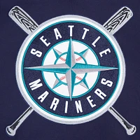 Sweat à capuche avec logo Mash Up des Seattle Mariners Pro Standard pour hommes, bleu marine