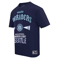 Men's Pro Standard Navy Seattle Mariners Oversized City Tour T-Shirt