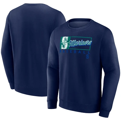 Sweat-shirt pour hommes Profile Navy Seattle Mariners Big & Tall