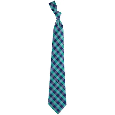 Seattle Mariners Woven Checkered Tie