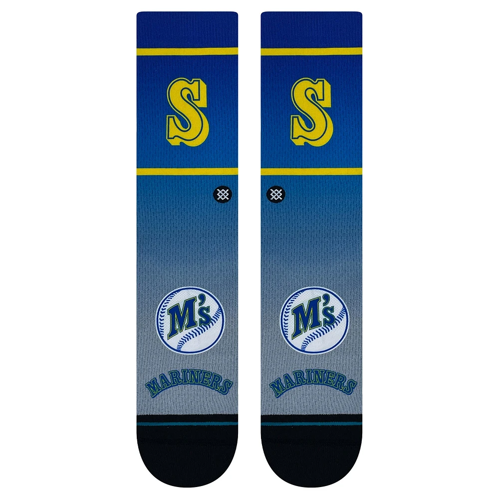 Chaussettes mi-mollet Stance Seattle Mariners Cooperstown pour hommes