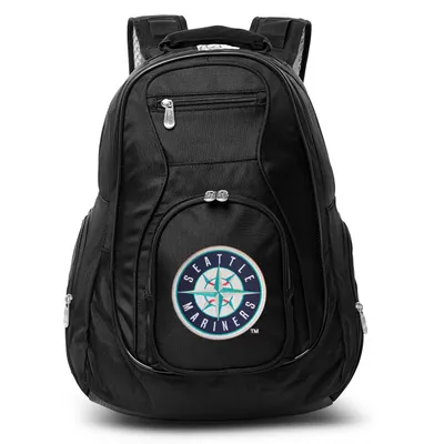 Seattle Mariners MOJO 19'' Laptop Travel Backpack - Black