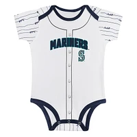 Newborn & Infant Seattle Mariners Play Ball 2-Pack Bodysuit Set