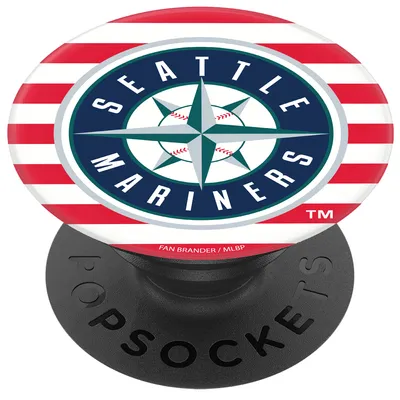 Seattle Mariners PopSockets Stripes Design PopGrip