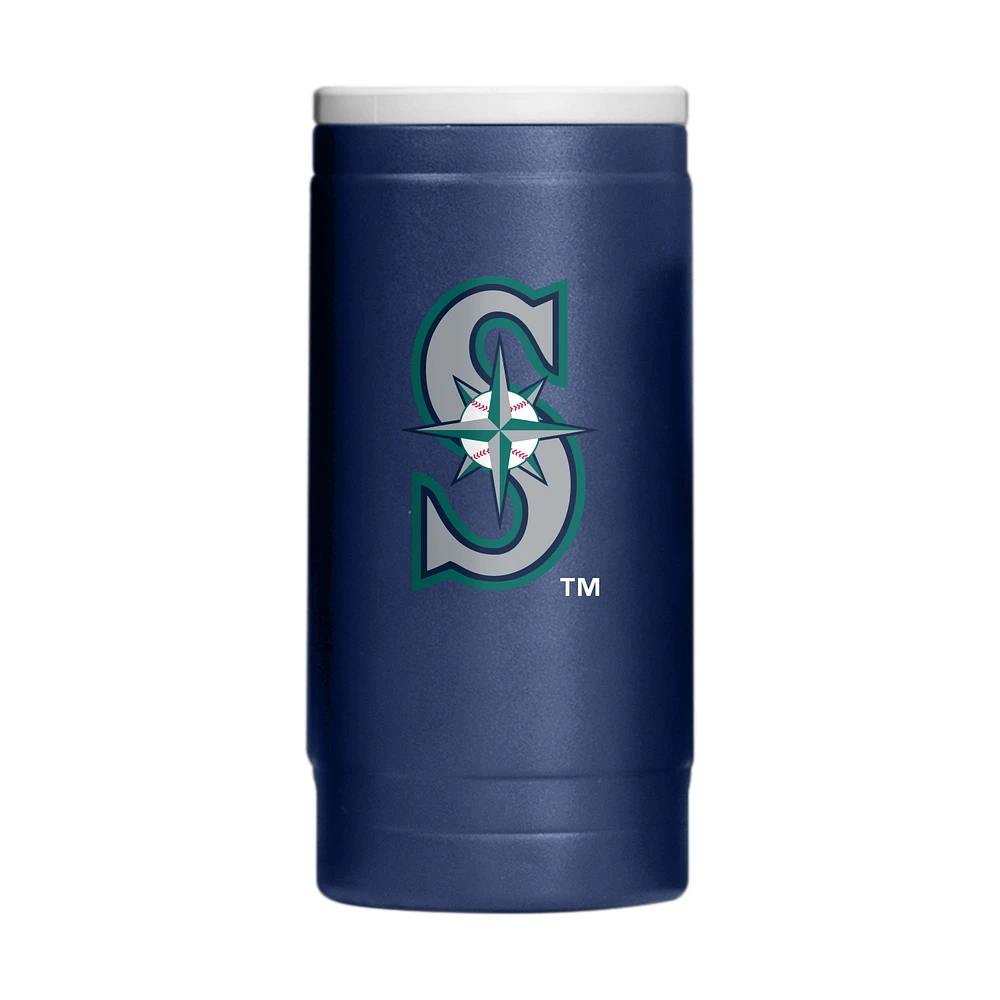 Seattle Mariners 12oz. Flipside Powdercoat Slim Can Cooler