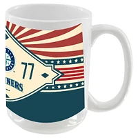 Seattle Mariners 15oz. Americana Diamond Mug