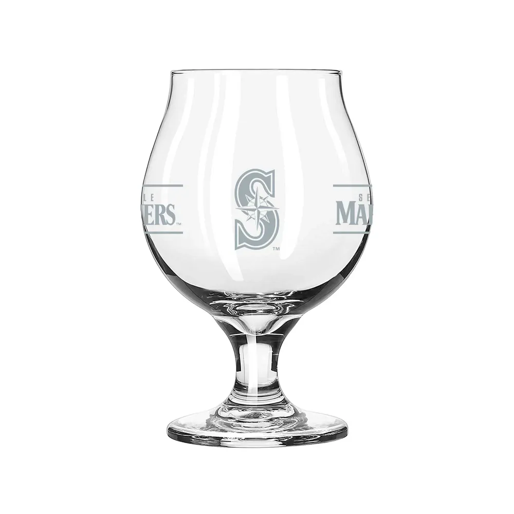 Seattle Mariners Etched 16oz. Pint Glass