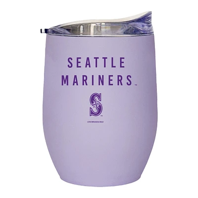 Mariners de Seattle 16oz. Gobelet incurvé doux au toucher lavande