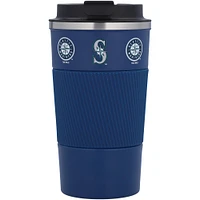 Gobelet à café Seattle Mariners 18 oz avec poignée en silicone