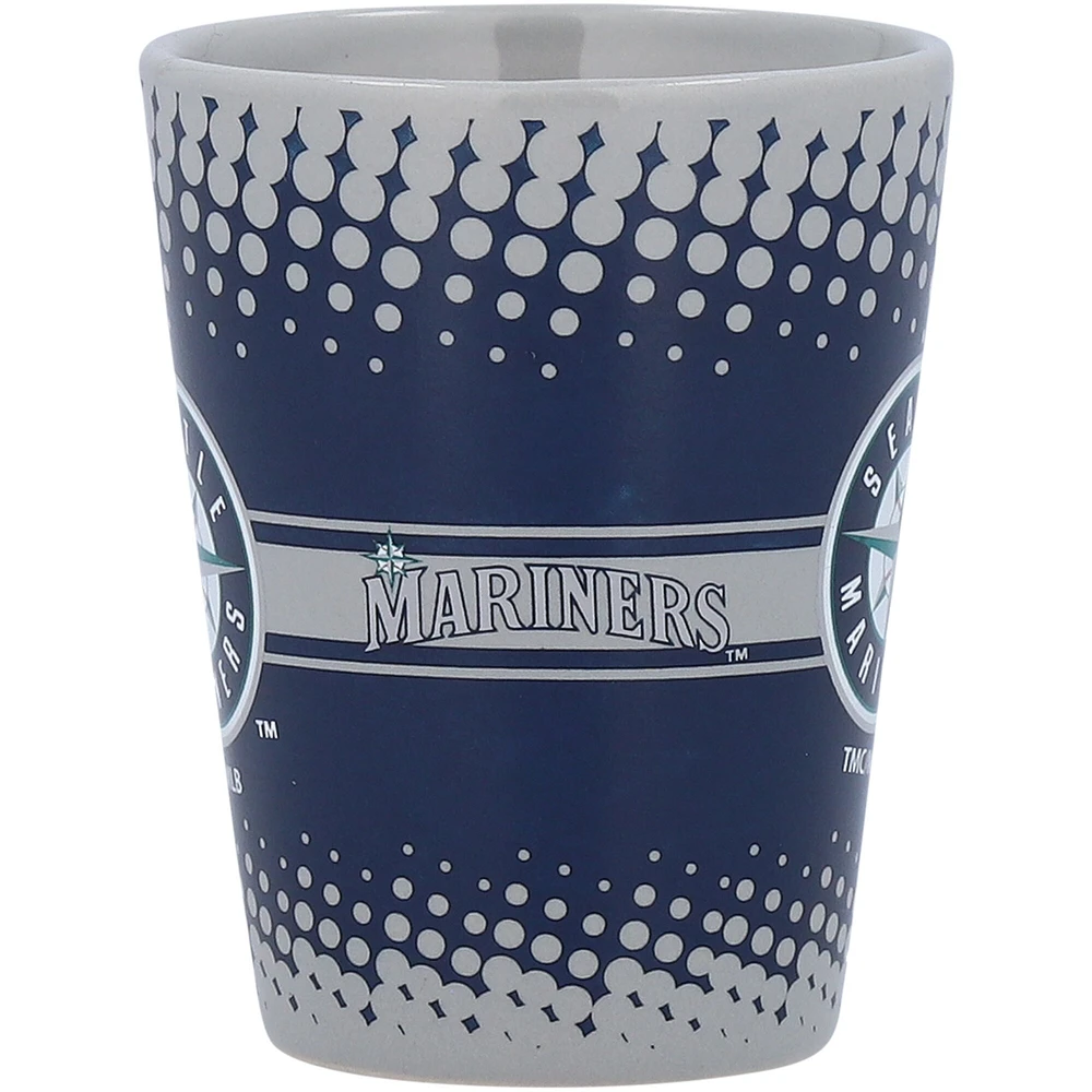 Mariners de Seattle 2 oz. Verre à liqueur à collectionner Full Wrap