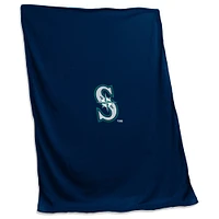 Couverture sweat-shirt 54'' x 84'' des Mariners de Seattle