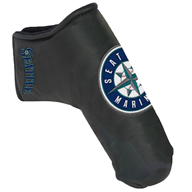 Couvre-lame de putter noir Seattle Mariners