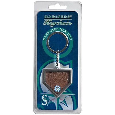 Seattle Mariners Dirt Key Chain - Filled with Game-Used Dirt from a Home Game