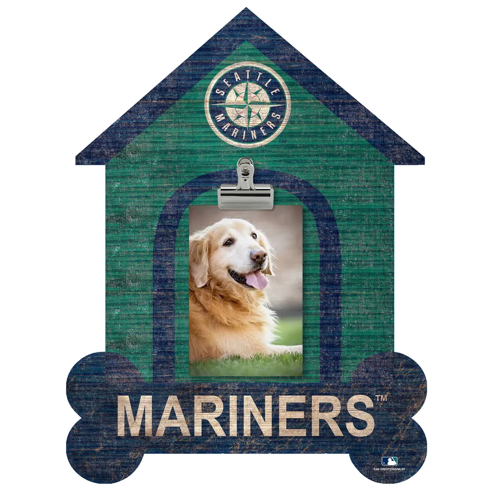 Lids Seattle Mariners Dog Bone House Clip Frame
