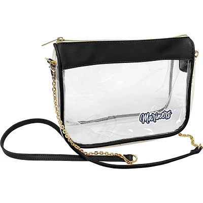 Seattle Mariners Hype Stadium Crossbody Clear Bag