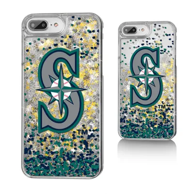 Seattle Mariners iPhone 6 Plus/6s Plus/7 Plus/8 Plus Sparkle Gold Glitter Case