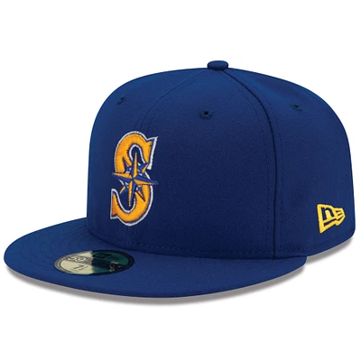 Seattle Mariners New Era Alternate 2 Authentic On Field 59FIFTY - Casquette ajustée Royal