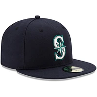 Seattle Mariners New Era Game Authentic Collection On-Field 59FIFTY - Fitted Hat Navy