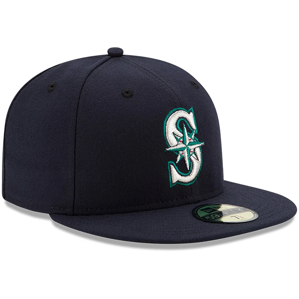 Seattle Mariners New Era Youth Game Authentic Collection On-Field 59FIFTY - Fitted Hat Navy