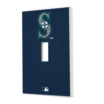 Seattle Mariners Solid Single Toggle Light Switch Plate