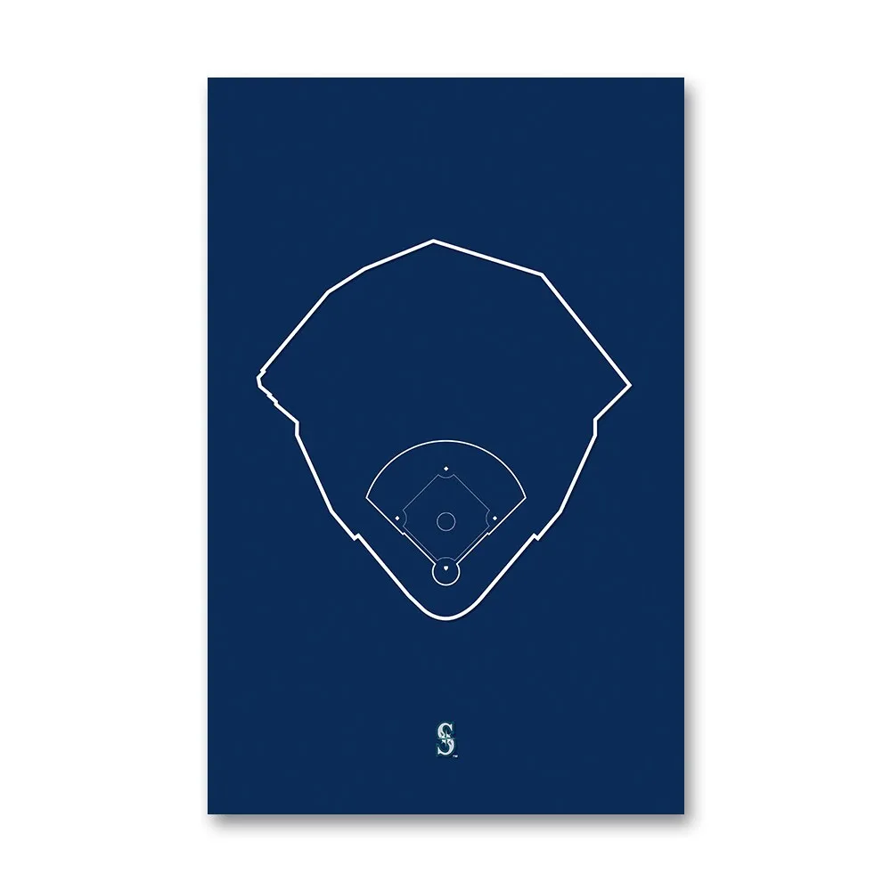 Seattle Mariners T-Mobile Park Outline