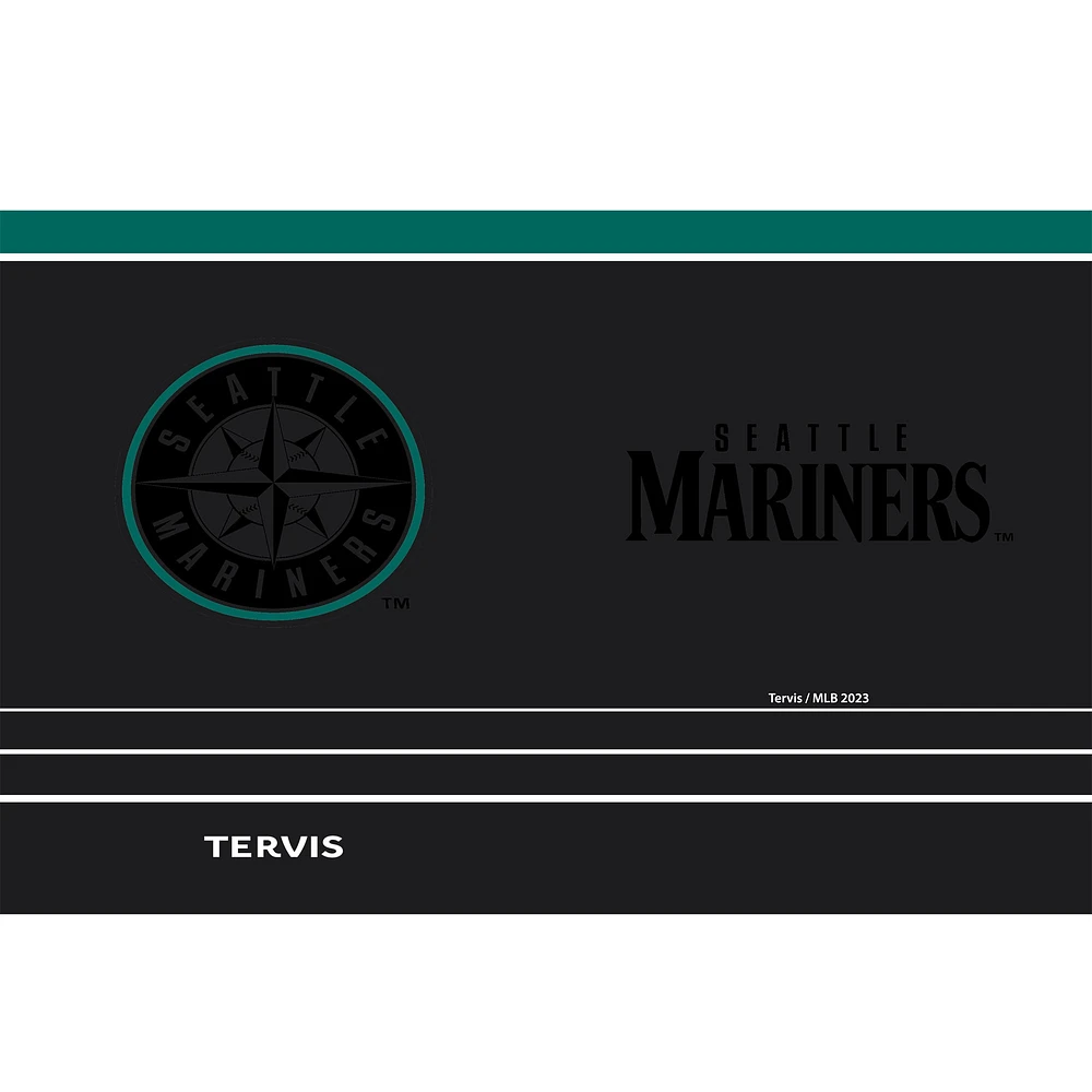 Tervis Mariners de Seattle 30oz. Gobelet de jeu de nuit avec paille