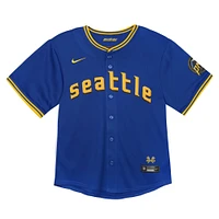 Maillot Nike bleu City Connect Team Limited pour tout-petit des Seattle Mariners