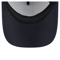 Toddler New Era  White/Navy Seattle Mariners Painted A-Frame 9FORTY Trucker Adjustable Hat