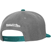 Casquette ajustable unisexe Mitchell & Ness grise Seattle Mariners Basic Coop Pro