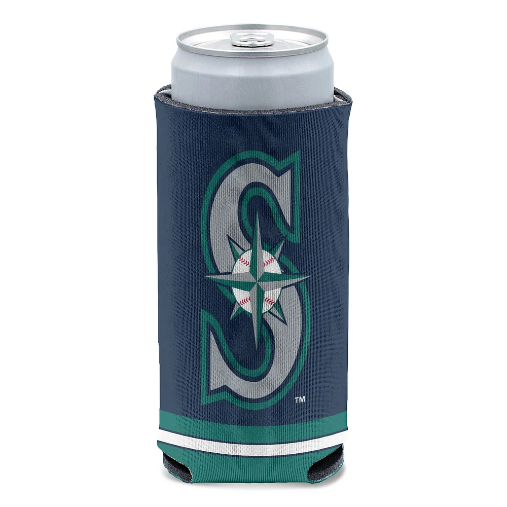 WinCraft Seattle Mariners 12oz. Slim Can Cooler