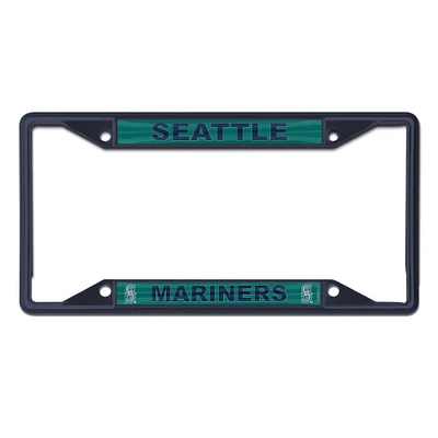 Cadre de plaque d'immatriculation couleur chrome WinCraft Seattle Mariners