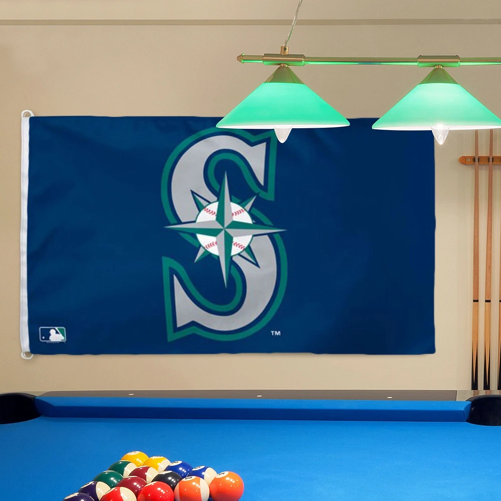 WinCraft Seattle Mariners Deluxe Drapeau 3 pi x 5 pi